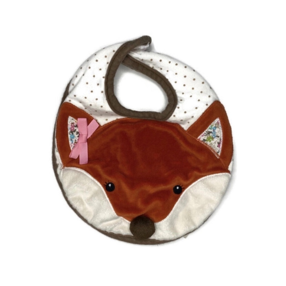 Maison Chic Soft Fox Bib